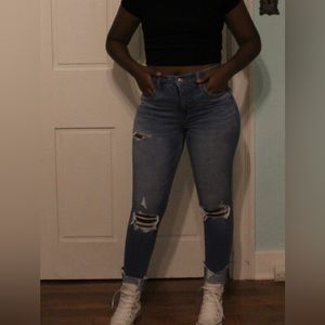 American Eagle: Size 4 regular, color blue